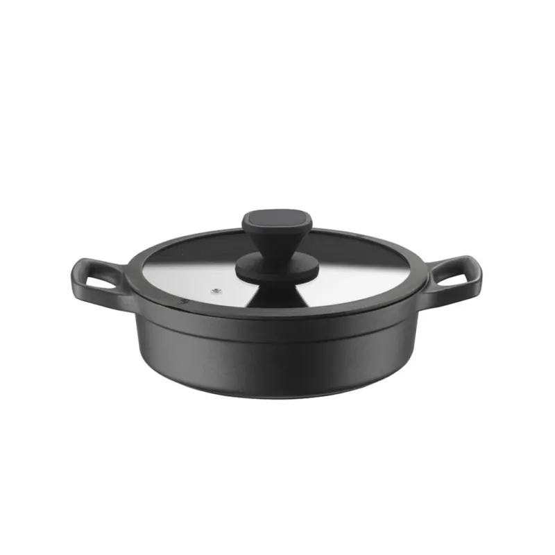 Pintinox Pro Casseruola Bassa Con Coperchio In Alluminio Antiaderente Offerta Speciale