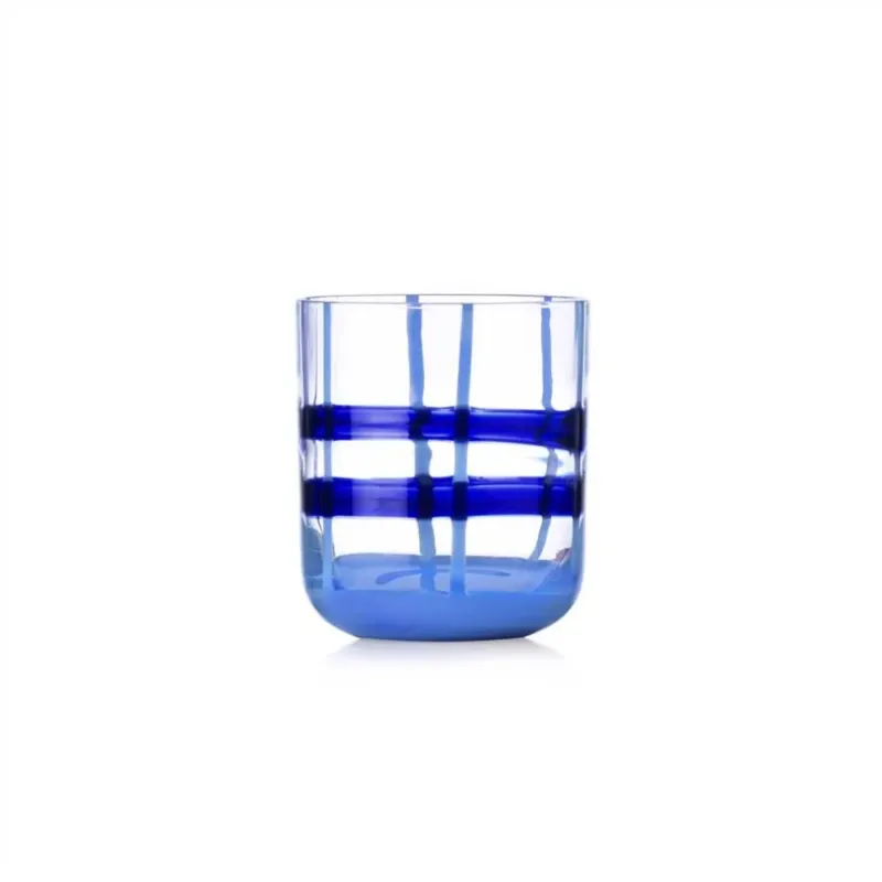 35 cl - Ichendorf Gesti Bicchiere Acqua Tumbler In Vetro Soffiato A Bocca Spedizione Espresso