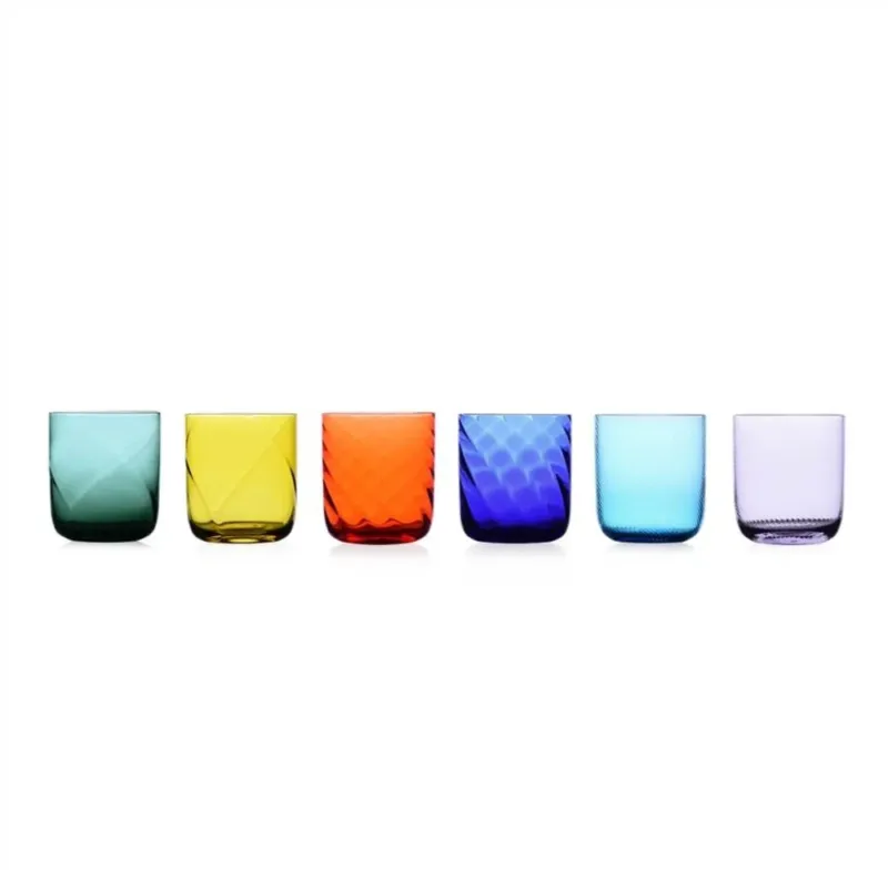 38 cl - Ichendorf Rigà Bicchiere Acqua Tumbler In Vetro Soffiato A Bocca - Set 6 Pz Compra Online