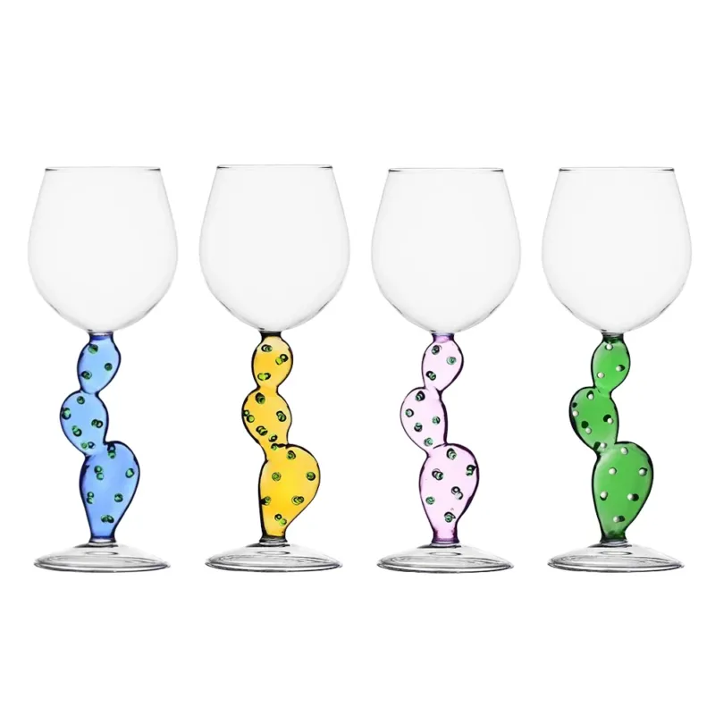 Più Venduto 35 cl - Ichendorf Desert Plants Calice Multiuso In Vetro Borosilicato - Set 4 Pz