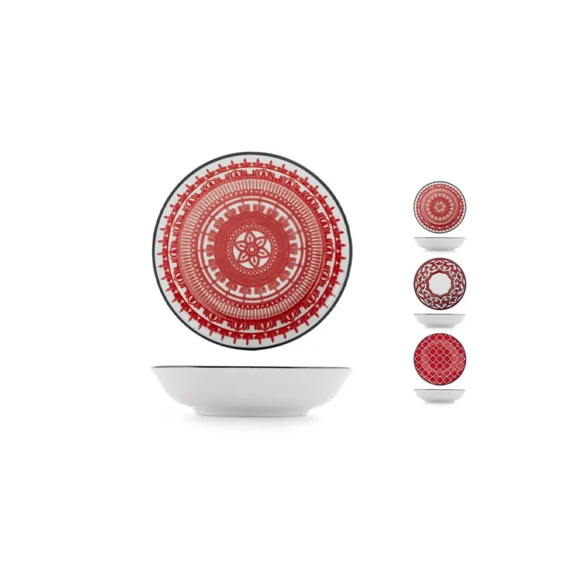 Promo Stagionale 10 cm - H&H Nomad Bruno Barbieri Coppa In Porcellana Premium - Set 12 Pz