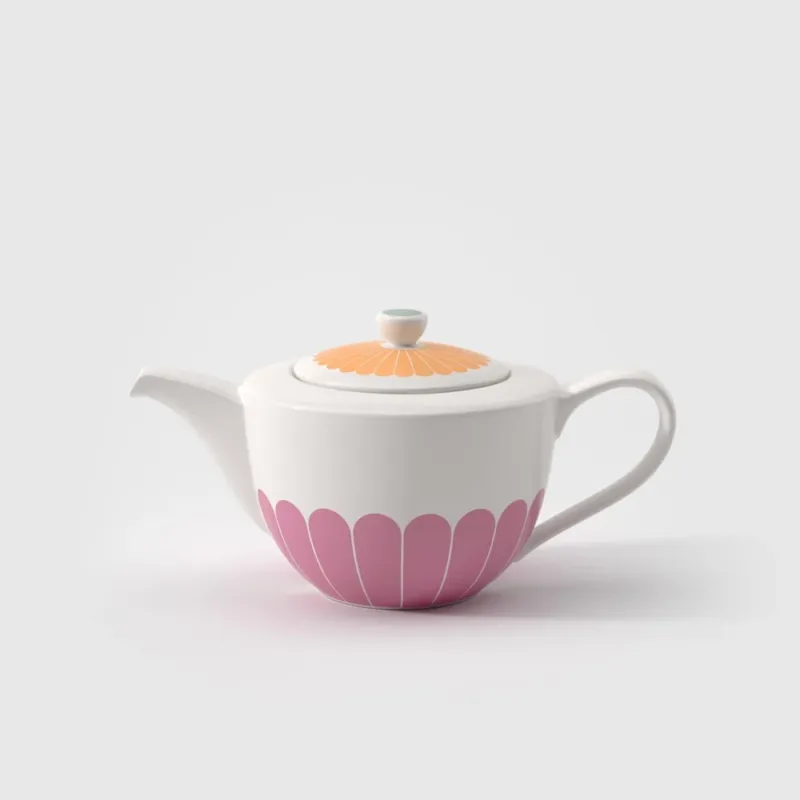 1.2 L - Villeroy & Boch Fleur Teiera In Porcellana Premium Promozione Esclusiva