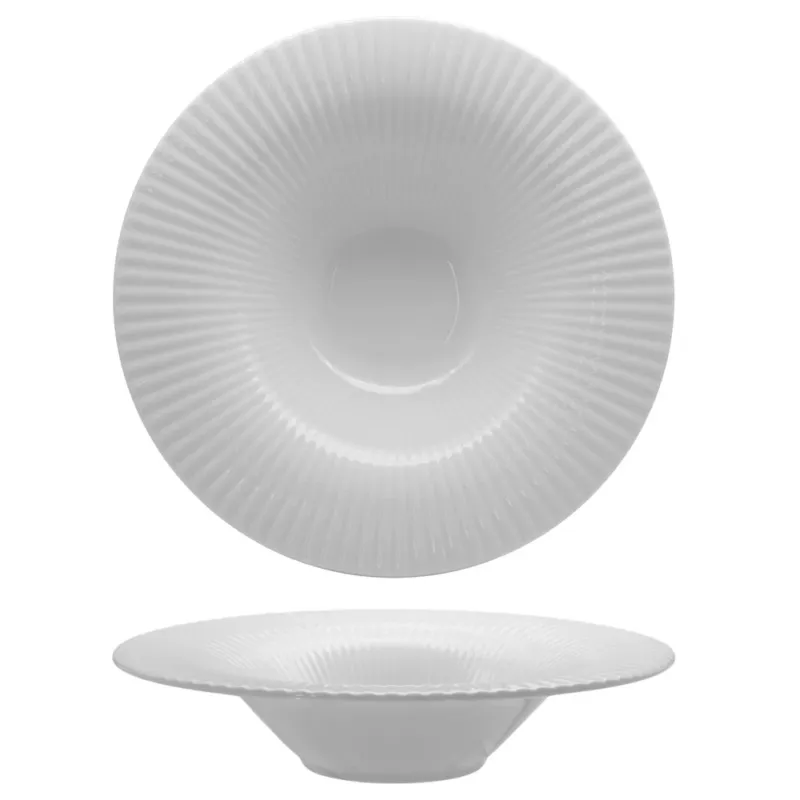30 cm - Lubiana Daisy Jupiter Piatto Pasta In Porcellana - Set 6 Pz Compra Adesso