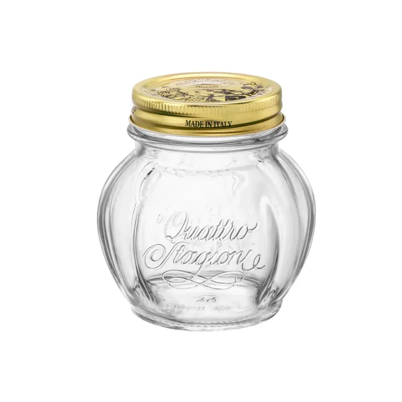 48.5 cl - Bormioli Rocco Quattro Stagioni Pomodoro Vasetto In Vetro Con Capsula - Set 12 Pz Prezzo Basso