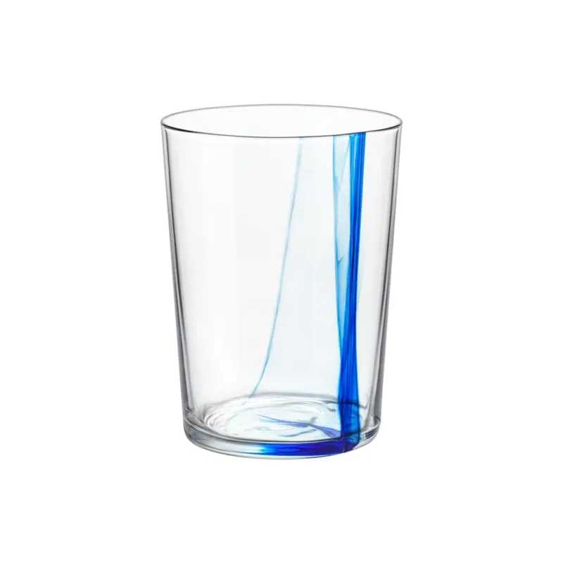 Occasione 50 cl - Bormioli Rocco Stria Blu Bicchiere Cocktail Long Drink In Vetro - Set 12 Pz