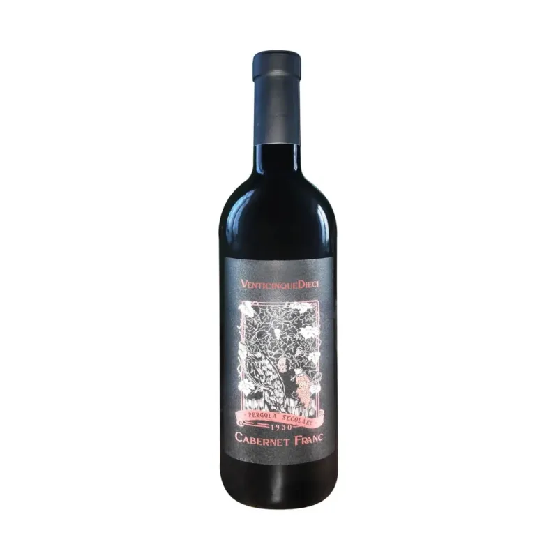 Venticinquedieci Pergola Secolare Cabernet Franc Trentino DOC 2023 - Venticinquedieci Soddisfatti O Rimborsati