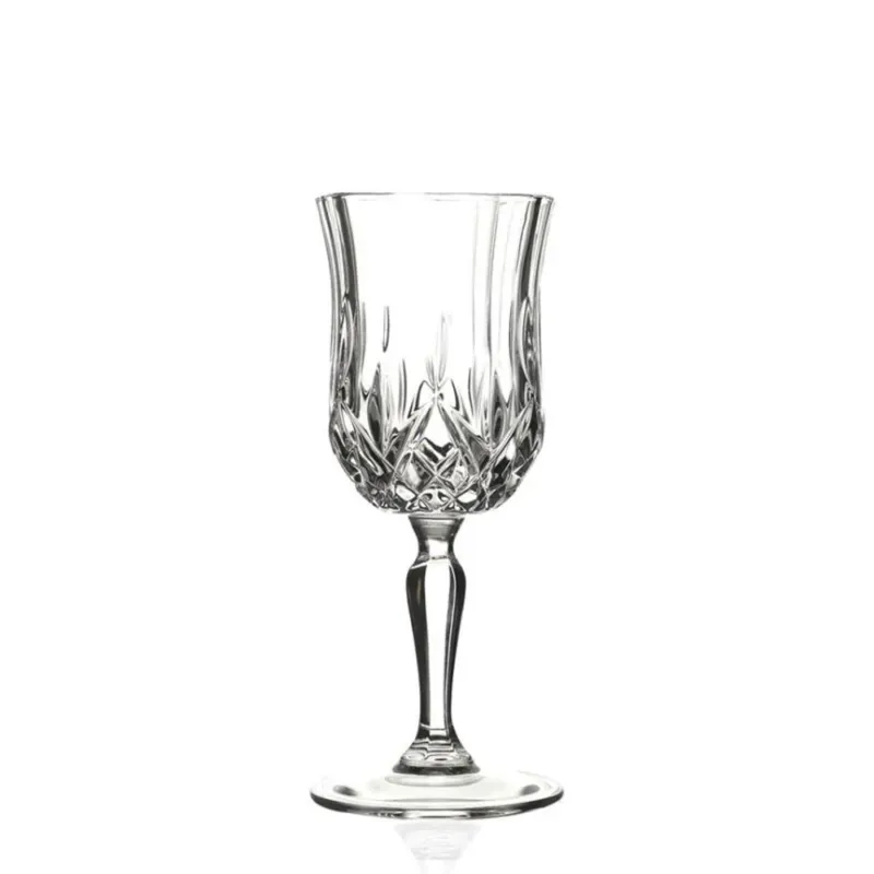 Non Perdere 12 cl - RCR Cristalleria Italiana Opera Calice Liquore Sherry In Vetro Luxion - Set 6 Pz