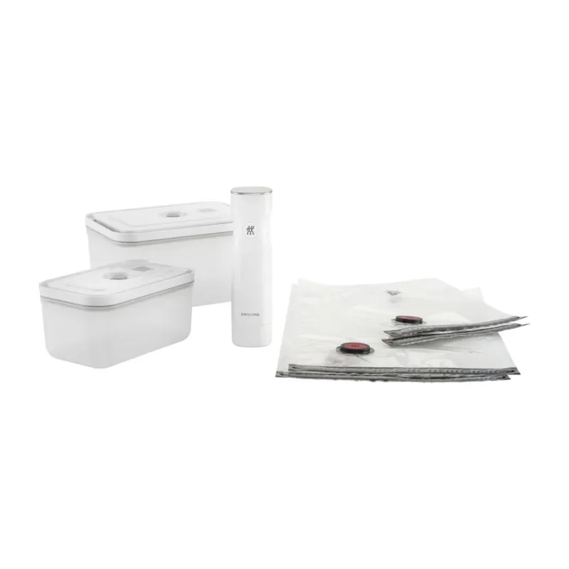 Zwilling Fresh & Save Kit Sottovuoto Con Contenitori In Plastica e Pompetta Per Sottovuoto - Set 7 Pz Bestseller