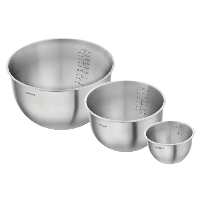 Zwilling Fresh & Save Set Ciotole In Acciaio Inox - Set 3 Pz Spedito Oggi