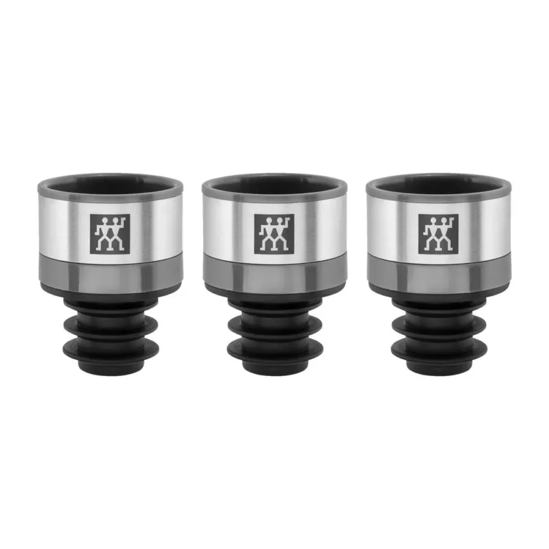 Compra Oggi Stesso Zwilling Fresh & Save Set Tappi Salva Vino In Acciaio Inox - Set 3 Pz