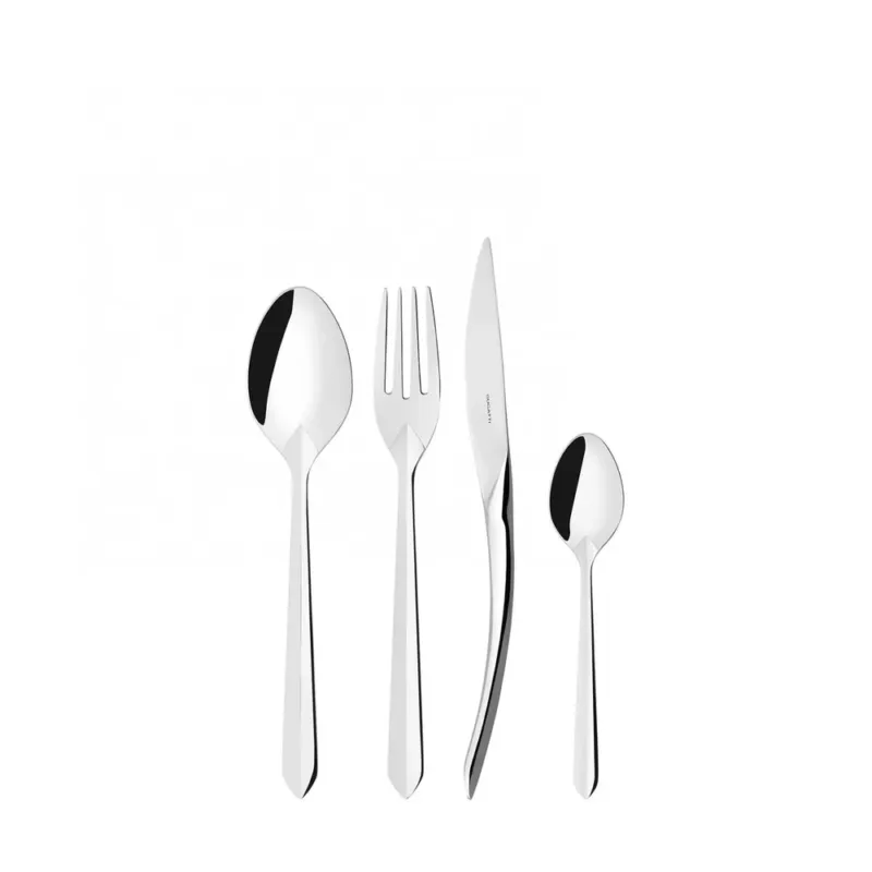 Bugatti Aphrodite Servizio Posate In Acciaio Inox 18/10 - Set 24 Pz Consegna Rapida