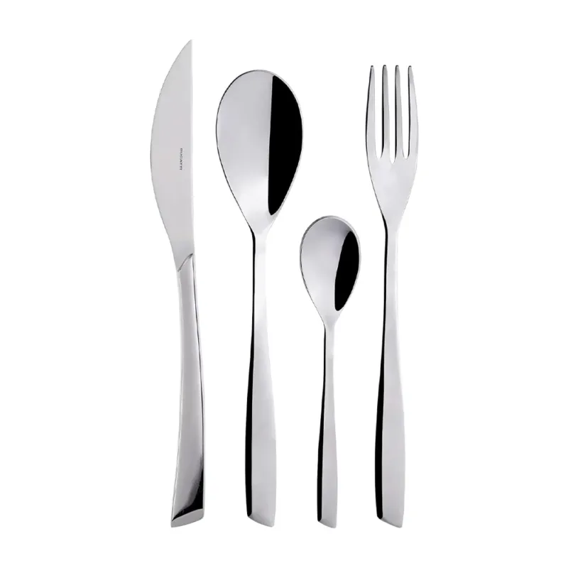 Promozione Esclusiva Bugatti Gaia Servizio Posate In Acciaio Inox 18/10 - Set 24 Pz