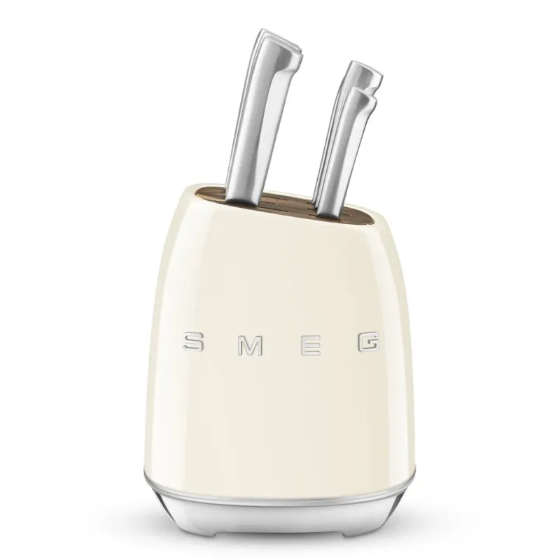 Smeg 50‘s Style Ceppo Con Coltelli - Set 6 Pz Compra Oggi Stesso