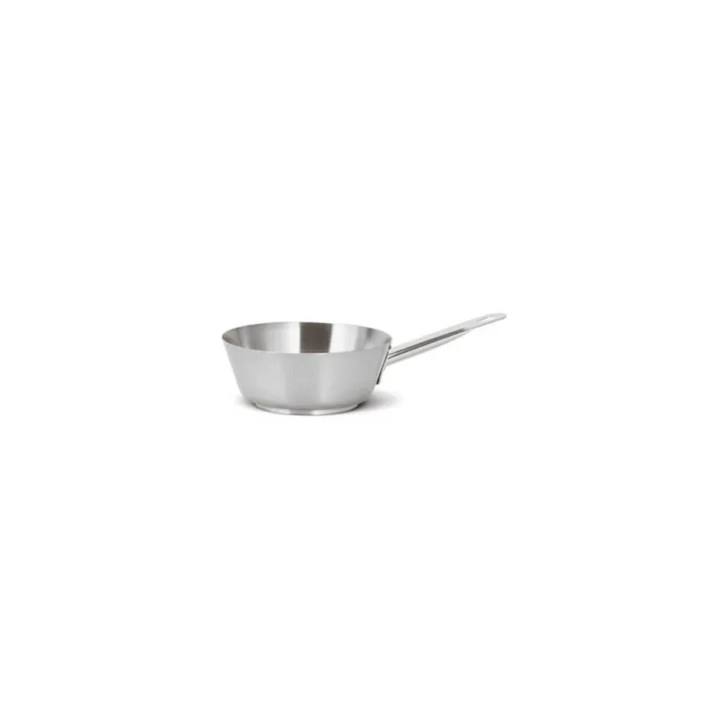 Spedizione Espresso Paderno Series 1100 Grand Gourmet Casseruola Bassa Conica Con Manico In Acciaio Inox