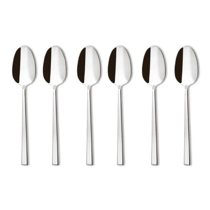 Sambonet Rock Cucchiaini Tè In Acciaio Inox - Set 6 Pz Offerta Limitata