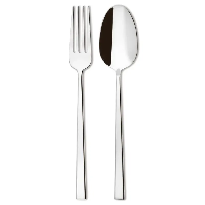 Nuova Collezione Sambonet Rock Posate Servire In Acciaio Inox - Set 2 Pz