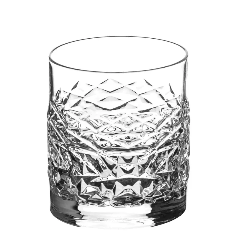 38 cl - Bormioli Luigi Mixology Bicchiere Whisky in Vetro - Set 4 Pz Non Perdere