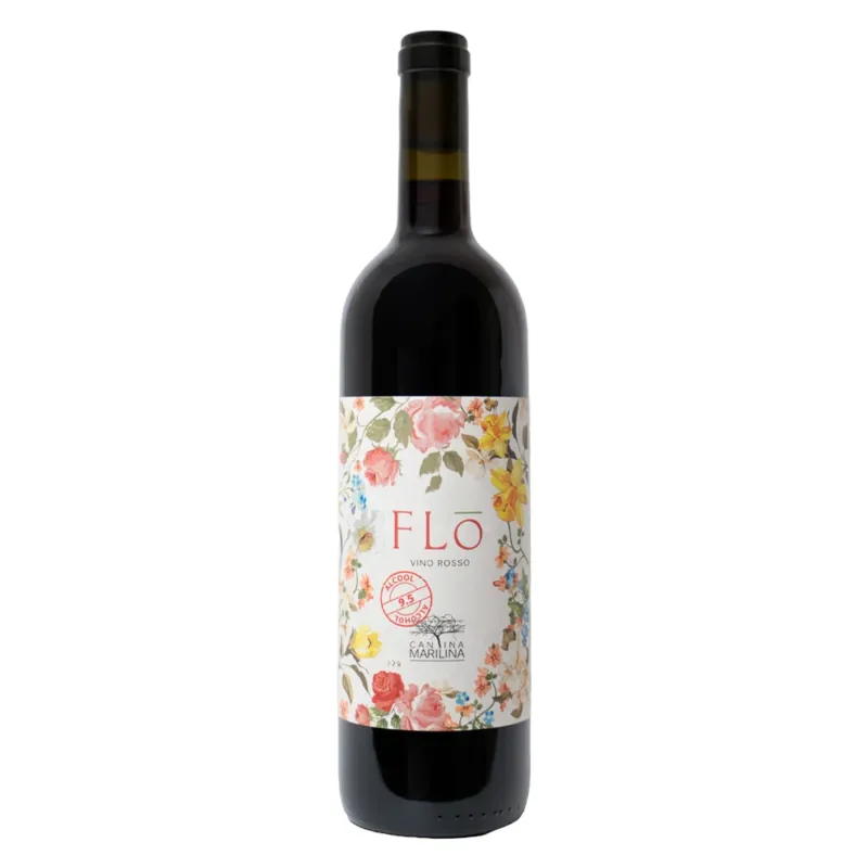 Popolare Flo Rosso Bio Ridotto Contenuto Alcolico Cantina Marilina