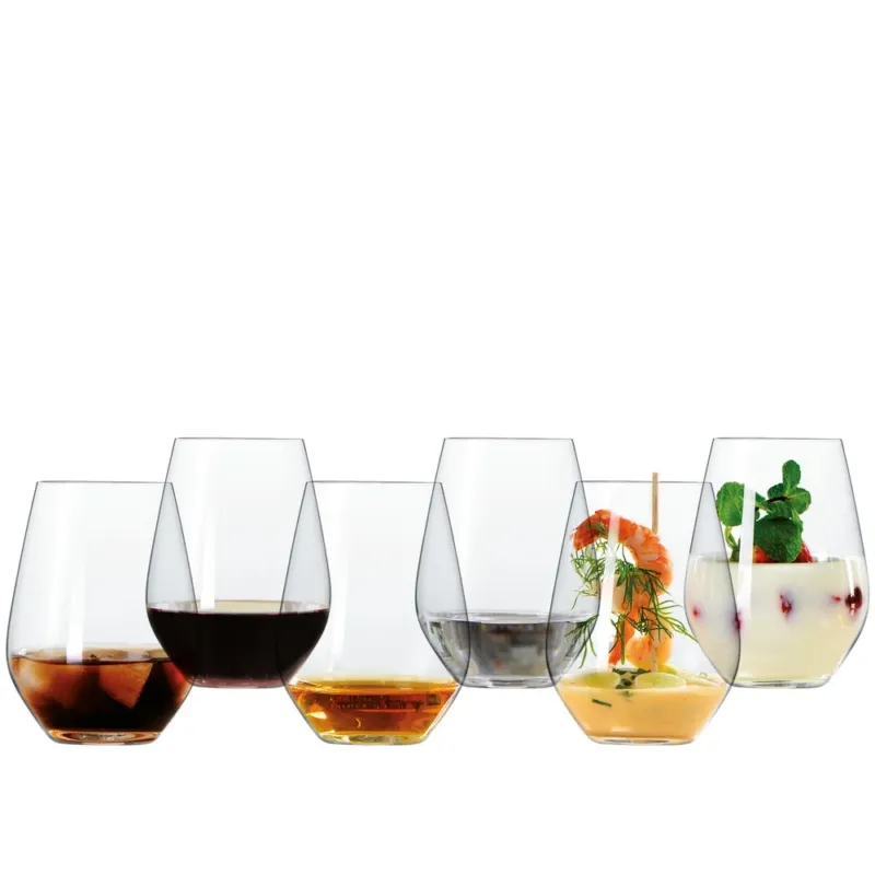 46 cl - Spiegelau Authentis Bicchiere Multiuso Tumbler In Vetro - Set 6 Pz Non Perdere