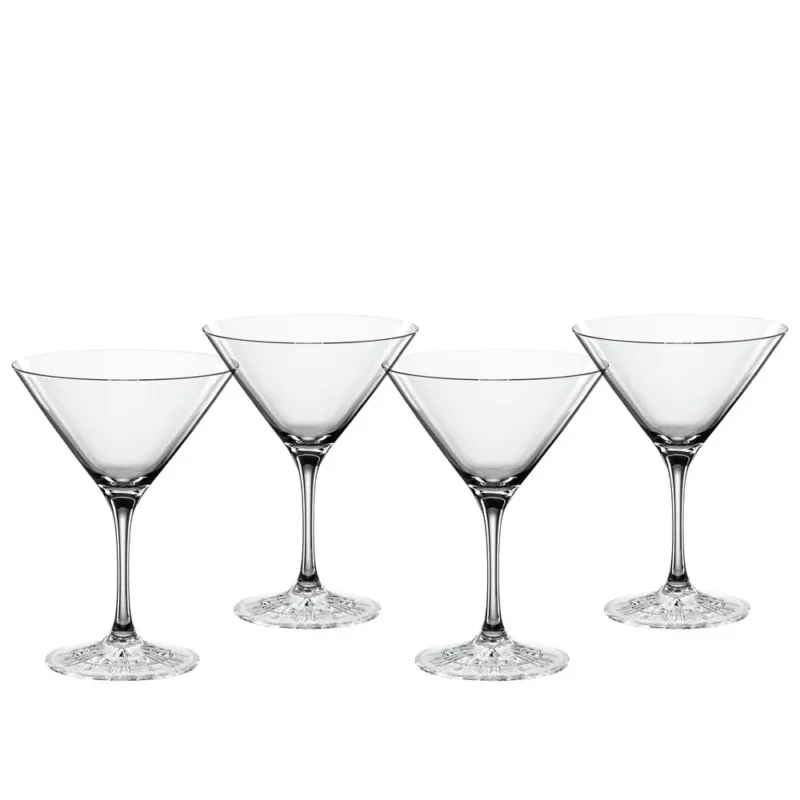 Vendita Finale 16.5 cl - Spiegelau Perfect Serve Collection Calice Cocktail Martini In Vetro Cristallino - Set 4 Pz