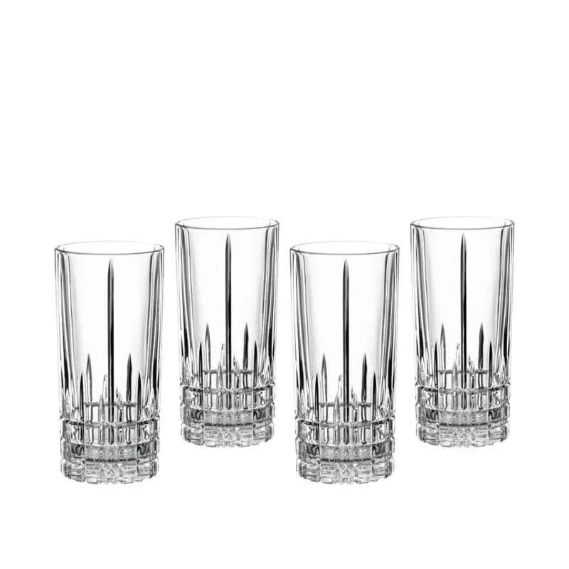 Offerta Lampo 35 cl - Spiegelau Perfect Serve Collection Bicchiere Cocktail Long Drink In Vetro Cristallino - Set 4 Pz