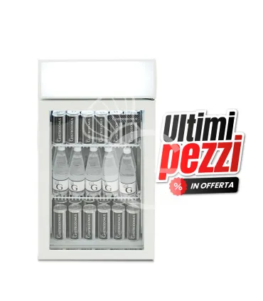 Spedizione Espresso Frigo Bibite Ventilato 60 LT 0°C/+10°C colore bianco - SECONDA SCELTA