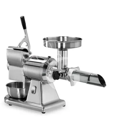 Passapomodoro e Grattugia Monofase gruppo macinazione inox produzione 40 Kg/h L 590 mm x P 290 mm x H 510/600 mm Ultimissimo Modello