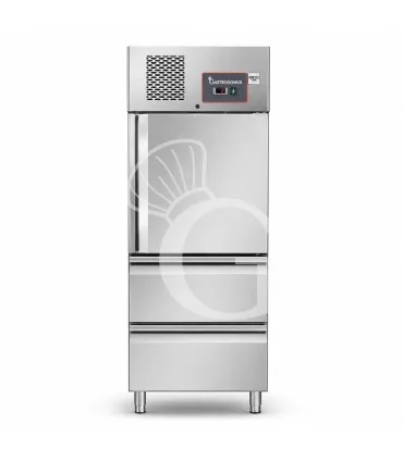 Offerta Speciale Armadio Refrigerato Ventilato con porta e 2 Cassettoni -2°C/+8°C - 650 LT classe energetica D