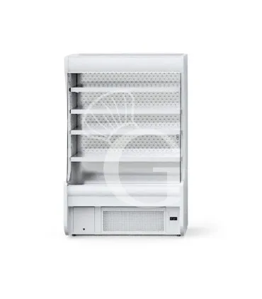Promozione Murale espositivo Oscar ventilato con tenda notte, temperatura +3°C/+10°C e lunghezza 1310 mm