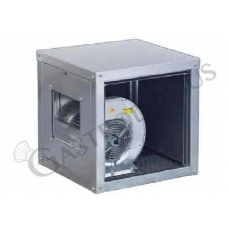Compra Oggi Stesso Ventilatore centrifugo cassonato a doppia aspirazione in lamiera di acciaio zincato, 2200 m3/h