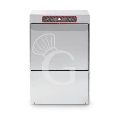 Esclusivo Lavabicchieri Professionale 40x40 H295 elettronica a doppia parete con dosatori brillantante e detergente