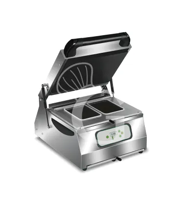 Offerta Lampo Termosigillatrice semi-automatica per vaschette – rullo 370 mm – 1,2 kW