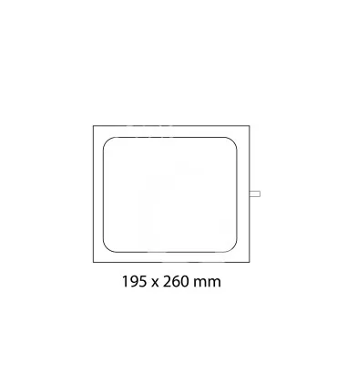 Vendita Finale Stampo 195x260mm ad 1 impronta per termosigillatrice modello TS300