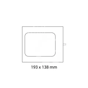 Stampo 193x138mm ad 1 impronta per termosigillatrice modello TS300 Compra Oggi Stesso