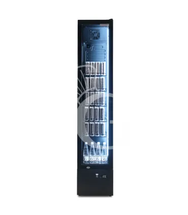Promozione Frigo bibite ventilato porta battente 150 LT 2°C/+10°C colore nero