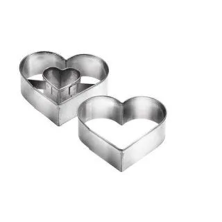Soddisfatti O Rimborsati DELICIA STAMPI BISCOTTI CUORE 631190