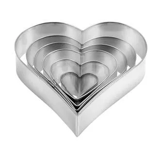 Prezzo Di Fabbrica DELICIA STAMPI BISCOTTI CUORE 631362