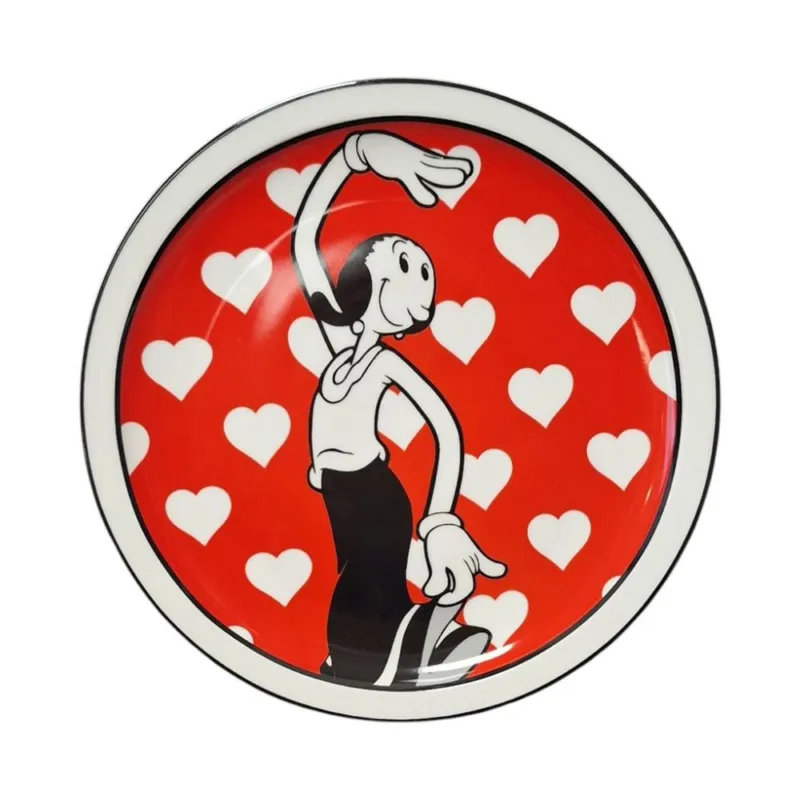 Prezzo Di Fabbrica POPEYE PIATTO PIZZA OLIVIA