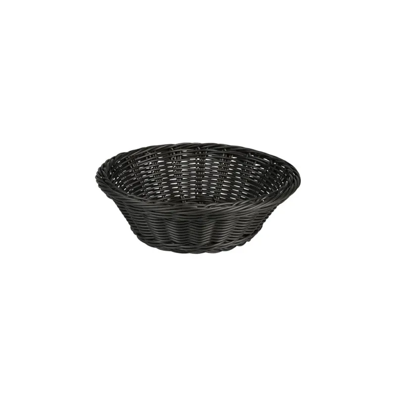 Prezzo Scontato CESTINO PANE NERO PLASTIFICATO 22,5X7 CM