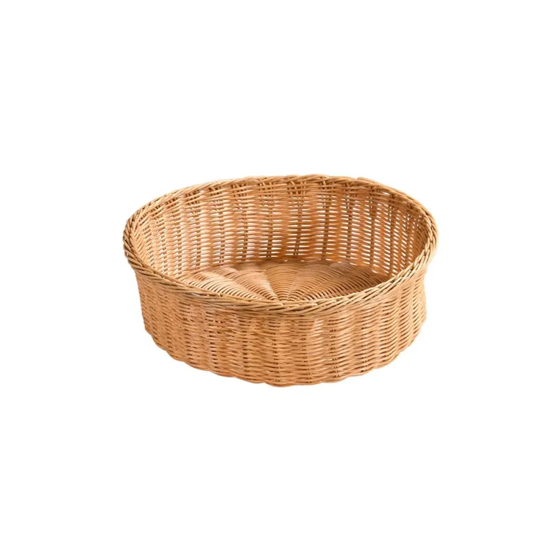 Soddisfatti O Rimborsati CESTINO PANE ROTONDO PLASTIFICATO 36X11 CM