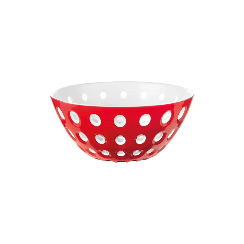 Prezzo Ridotto LE MURRINE FRUTTIERA 25 CM ROSSO-BIANCO