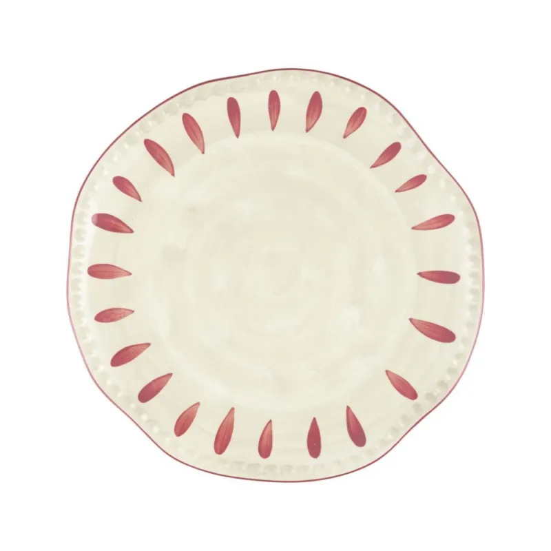 Prezzo Di Fabbrica DOMITILLA MAGENTA PIATTO ROTONDO 32 CM