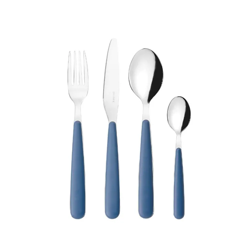 Scelto Dai Clienti POP SET POSATE 24 PZ BLU NAVY