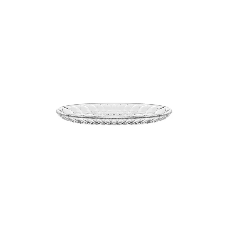 VANITY VASSOIO OVALE 32X19,5 CM TRASPARENTE Popolare