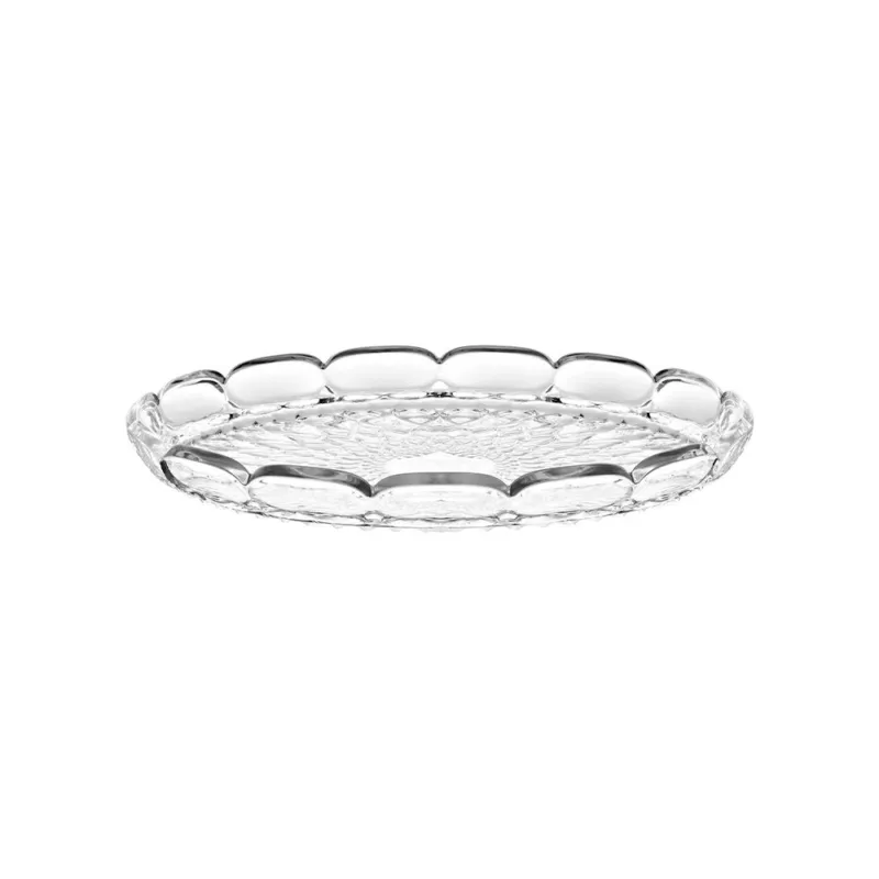 Offerta VANITY VASSOIO TONDO 36 CM TRASPARENTE