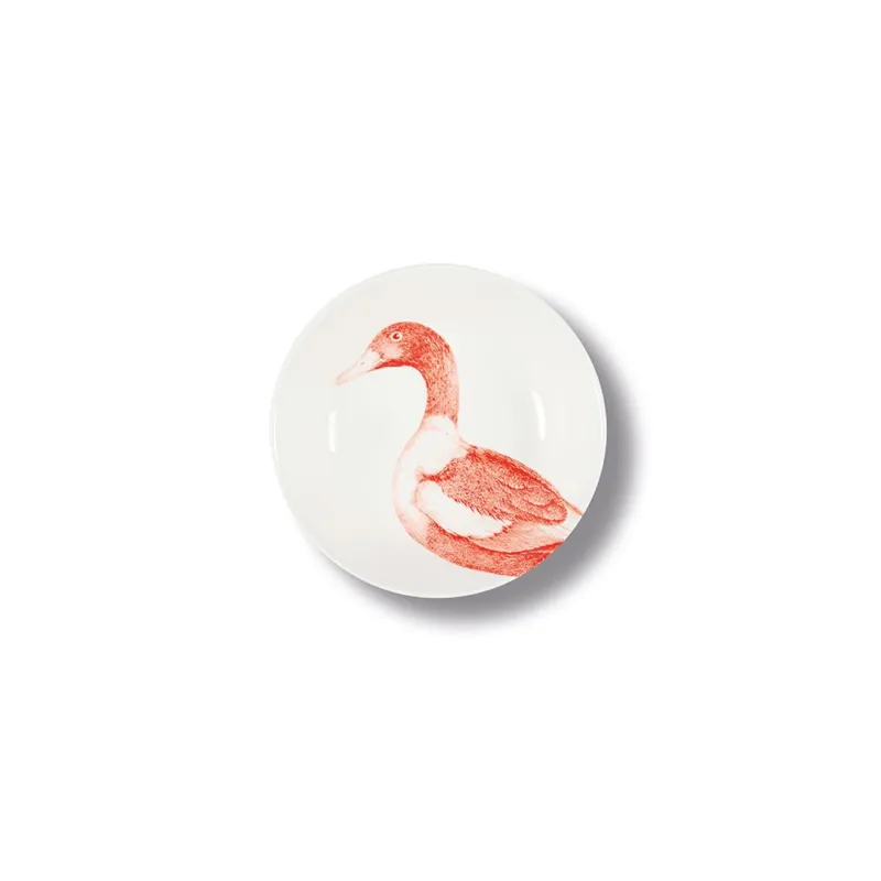 Offerta FAUNE&FLORE FARM PIATTO FONDO 20 CM ARANCIONE