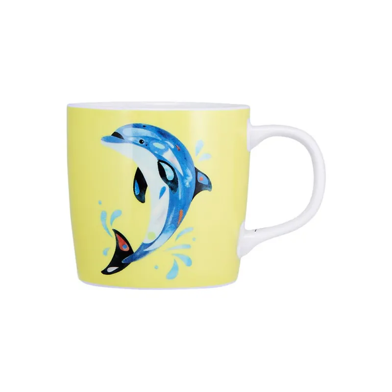 PETE CROMER OZZIE OCEAN MUG 370 ML DOLPHIN Consegna Rapida
