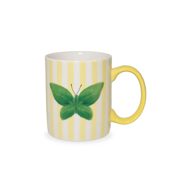 NEW MYKONOS TAZZA NEW BONE CHINA FARFALLA 330 ML Offerta
