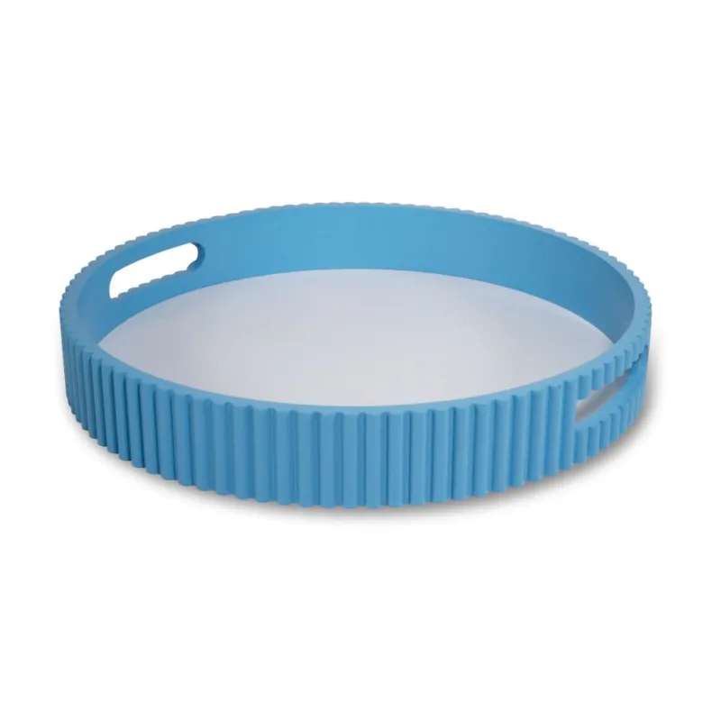 Subito Disponibile SAMARCANDA VASSOIO AZZURRO 30 CM