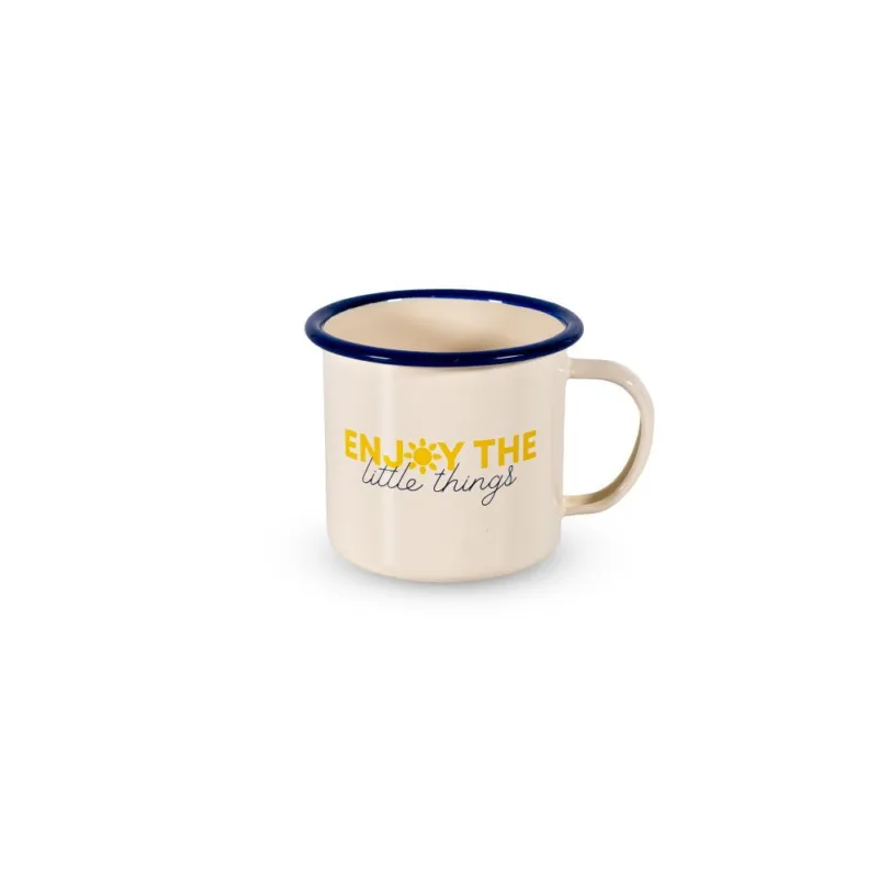 BREST LINE MUG IN LATTA ENJOY THE LITTLE THINGS 350ML Bestseller